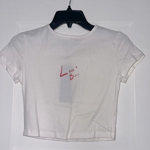 Princess Polly • love bites cropped tee